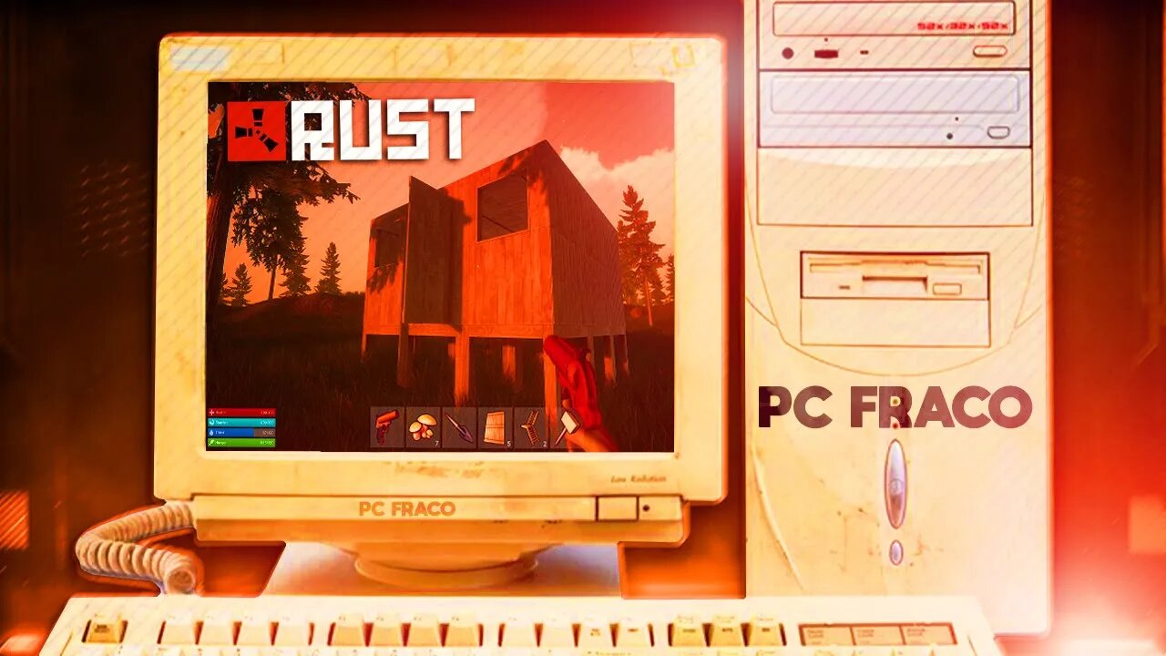 NOVO JOGO PARECIDO COM RUST PARA PC FRACO - Crushed