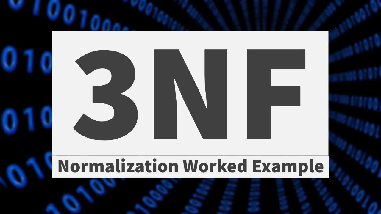 How to Normalize to 3NF - Example 1 || No Accent Tutorials