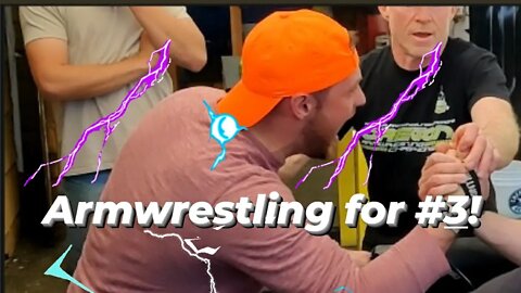 Putting it all on the line! Crazy armwrestling match for #3 in Oregon_ Official footage 2022