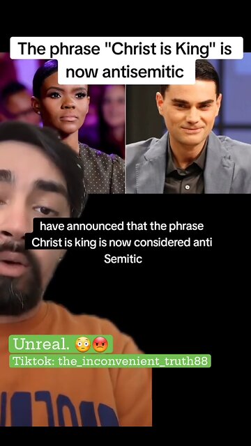 So According To Kabbalist Talmudic Jews Saying Christ Is King Is Antisemitic