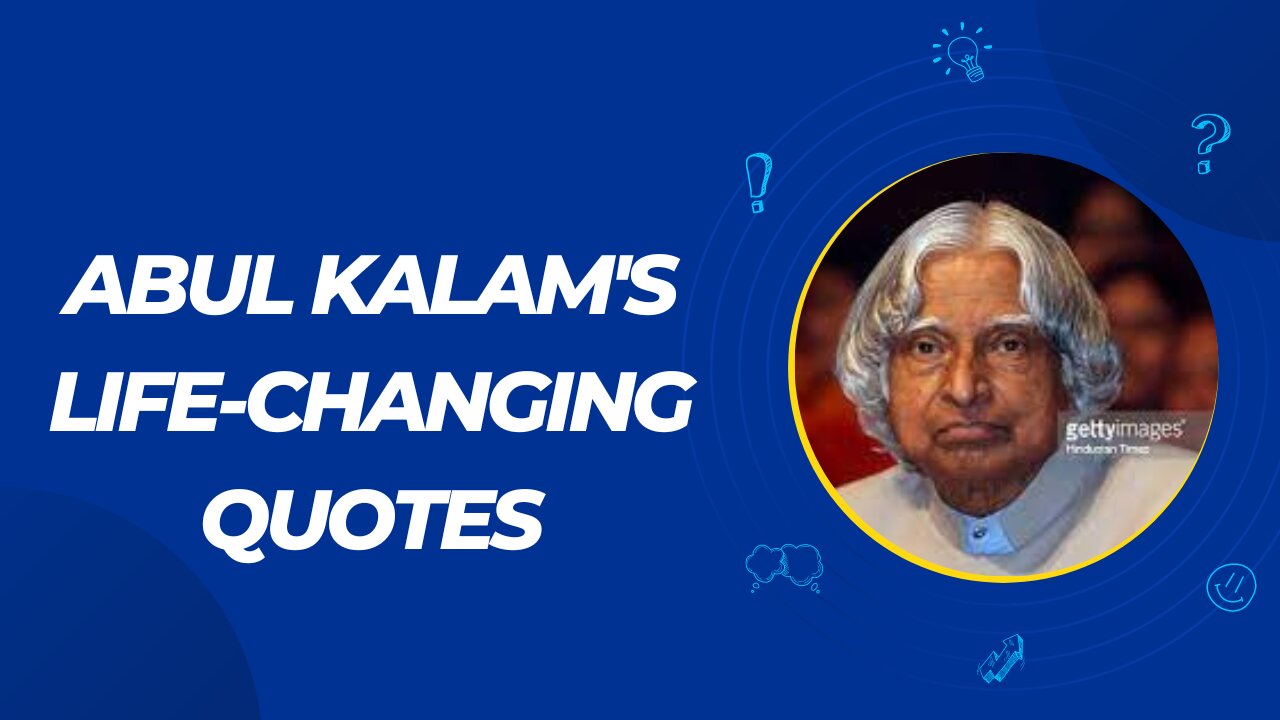 Abdul kalam quotes in english