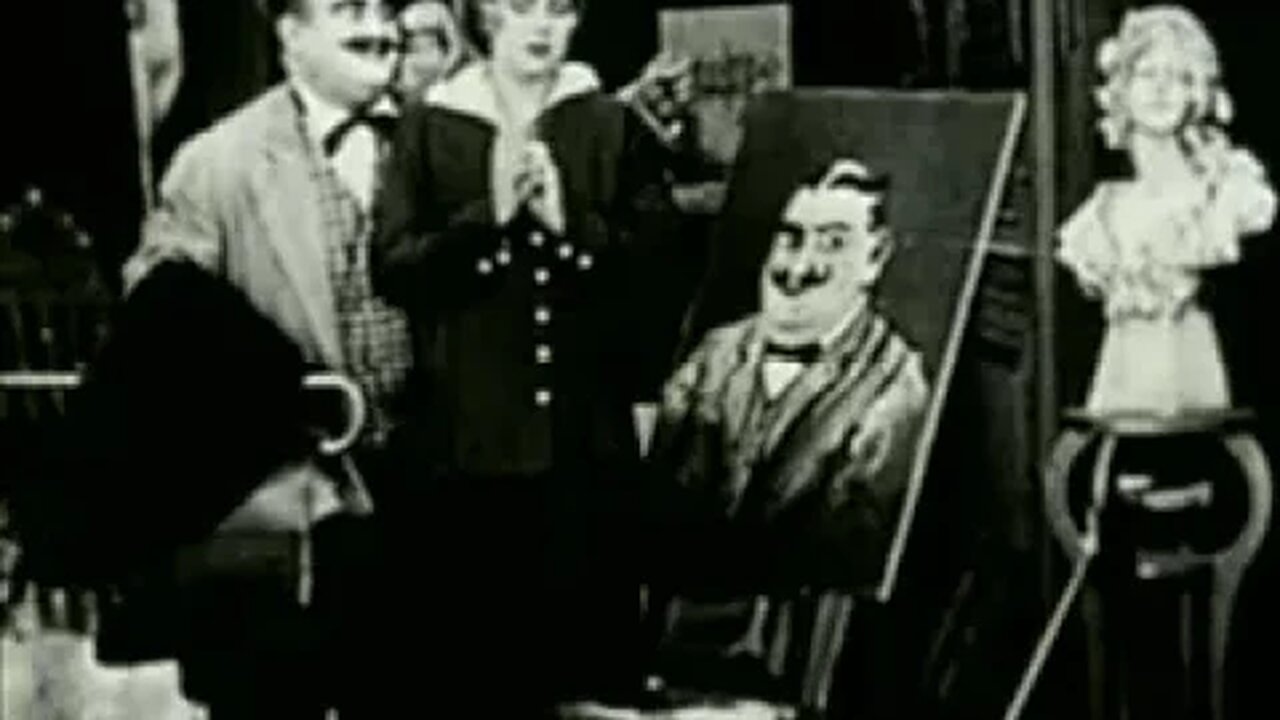 Charlie Chaplin's FaceOnTheBarroomFloor 1914