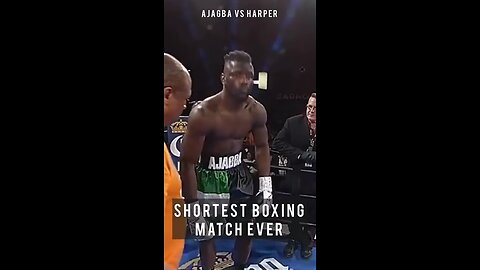 Shortest boxing match ever 🥊 _ Harper walks out of the ring