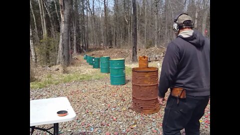 9mm Pistol- Bullet Exit from House