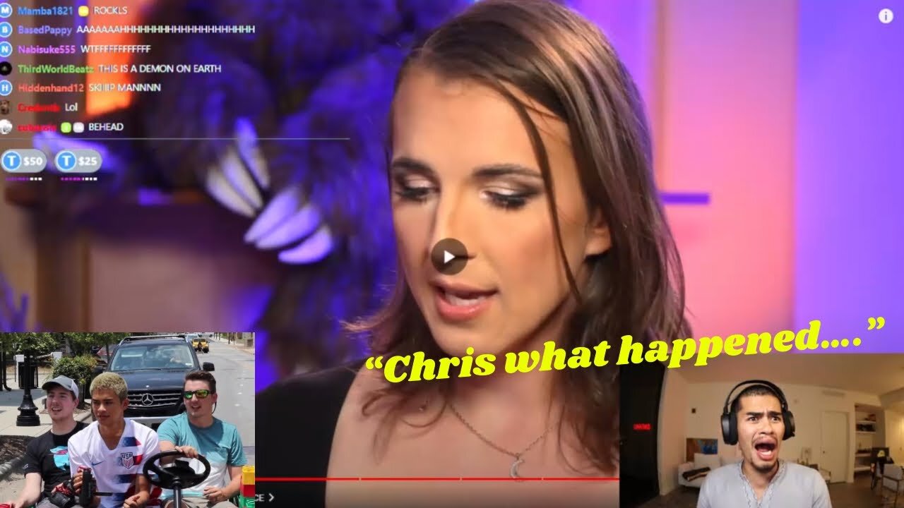 SNEAKO reacts to Chris Tyson announcing new Gender and Name!