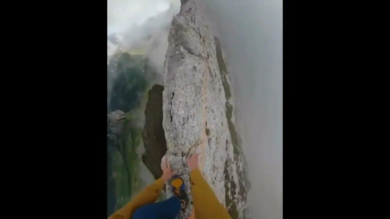 Difference in weather between two sides of the mountain