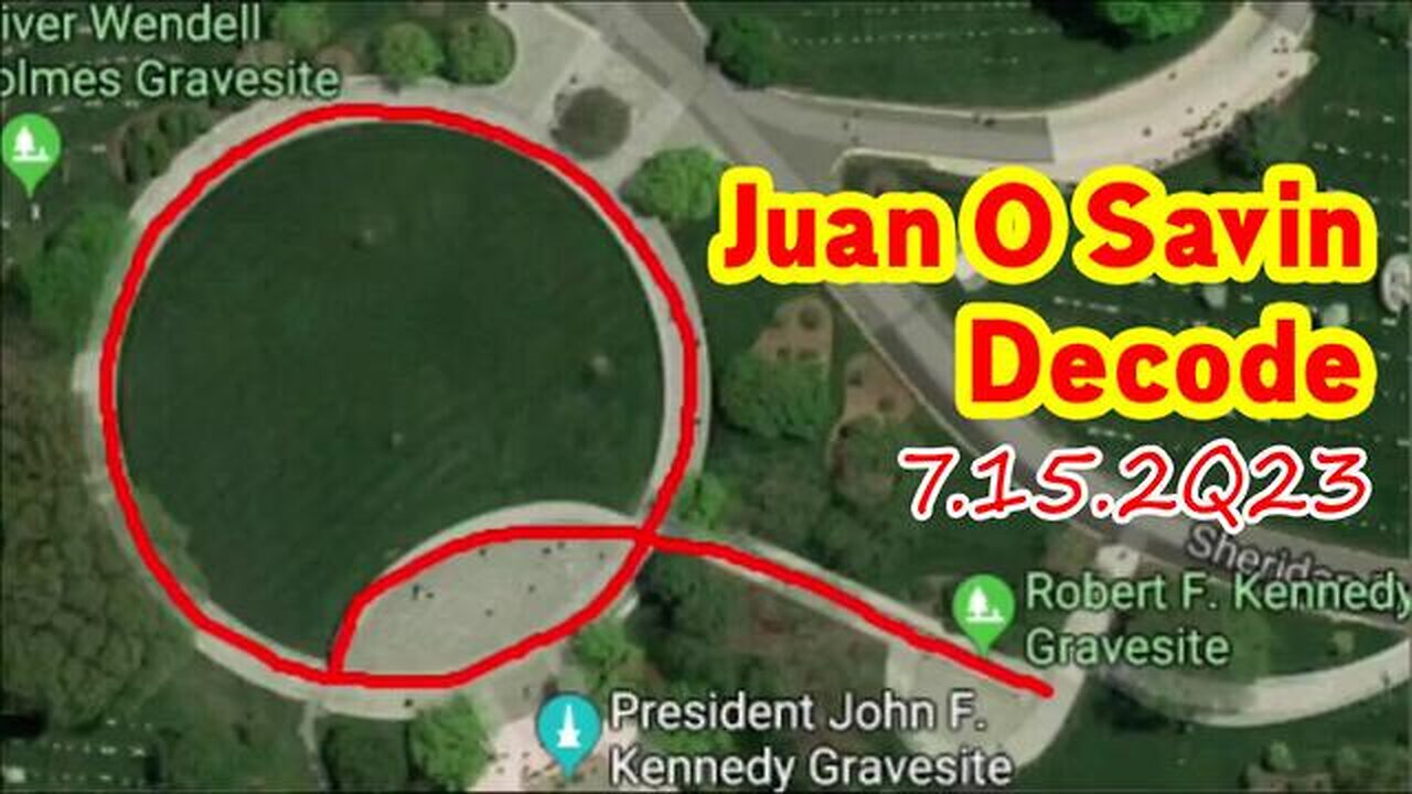 JUAN O SAVIN DECODE! FASTEN YOUR SEAT BELTS! 7.15.2Q23