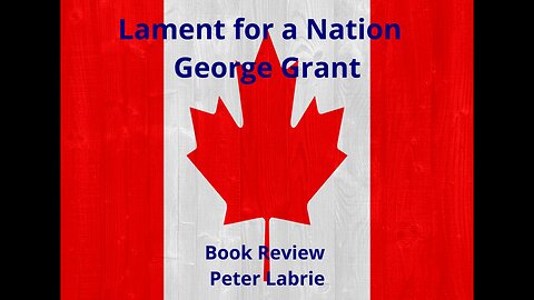 Lament for a Nation - Book Review