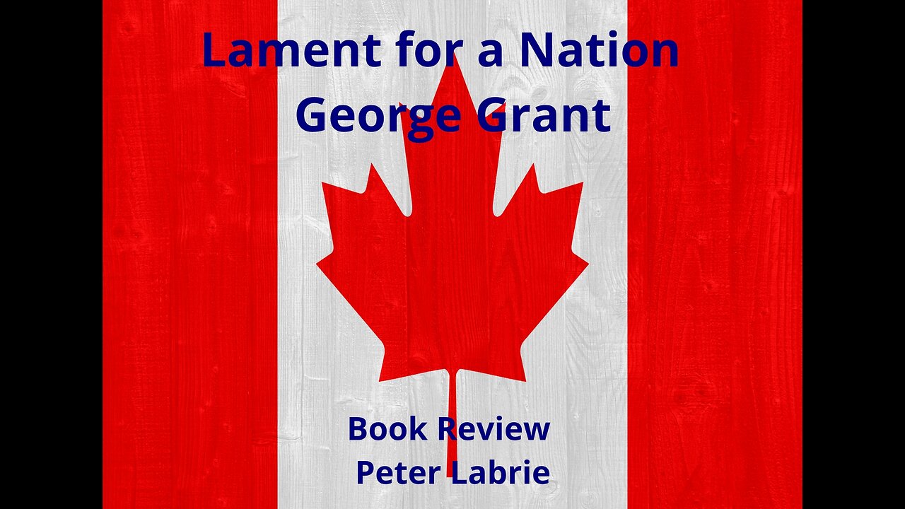 Lament for a Nation - Book Review