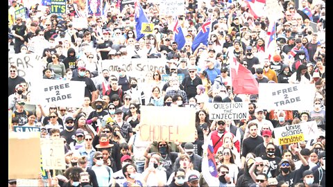 Auckland Freedom March October 30th 2021