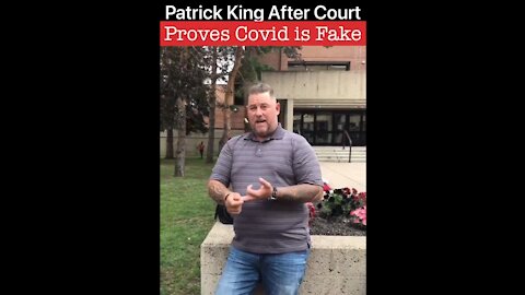 Patrick King Claims He's Proved In Court That Covid-19 Is Fake