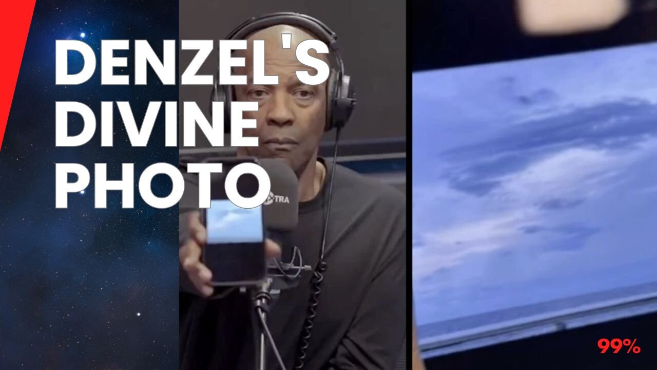 Denzel Washington Stuns Interviewer with Mysterious Photo - Is it God?