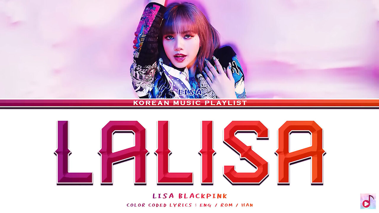 LISA LALISA Lyrics (리사 LALISA 가사) (Color Coded Lyrics)