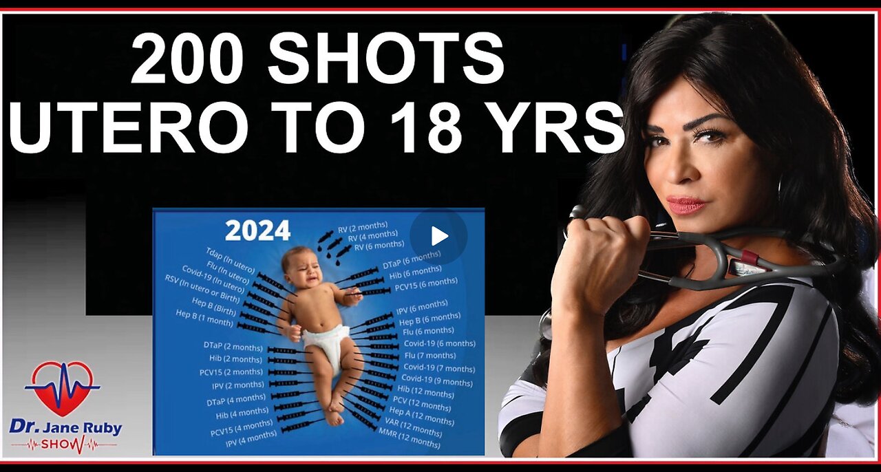 CHILDHOOD VAX SCHEDULE IS CONTINUATION OF GENOCIDE דר גין רובי ללא מעצורים כל החיסונים מסוכנים ונועדו לדילול אוכולוסין ומחלות 25.06.2024