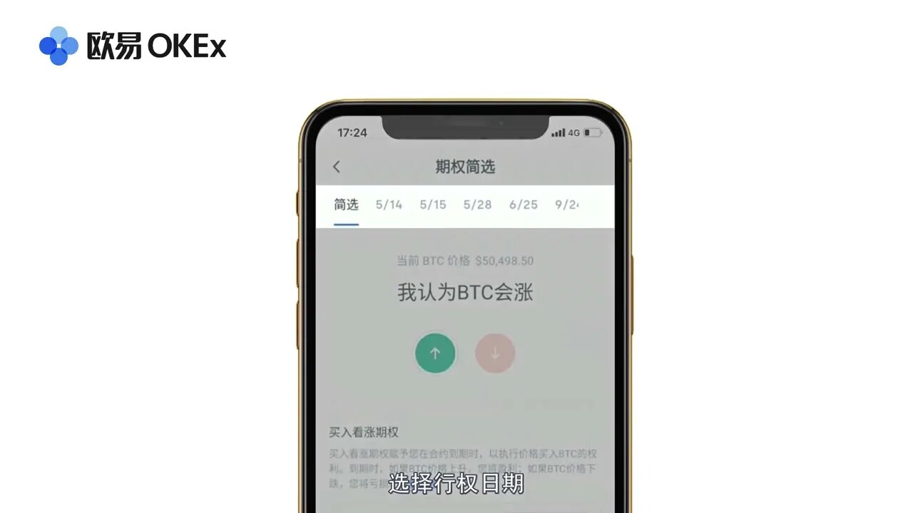 欧易（OKX）期权合约交易简选教程