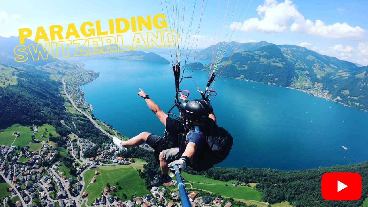 Paragliding Switzerland | 4K | Gopro 10