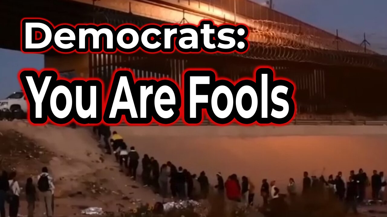 Democrats: You are fools. This is what you voted for.