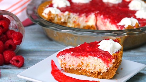 Raspberry Cream Pie