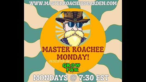 Monday's with Master Roachee