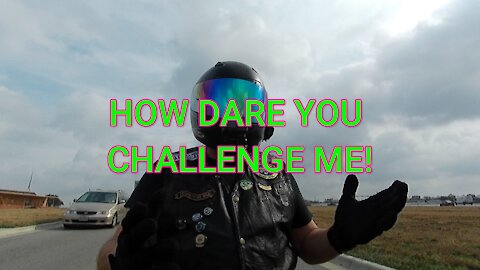 I'VE BEEN CHALLENGED!