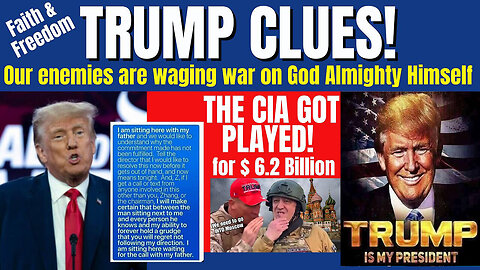 Trump Clues Faith & Freedom - Wagner $6.2 Billion, Biden Text 06/29/23..