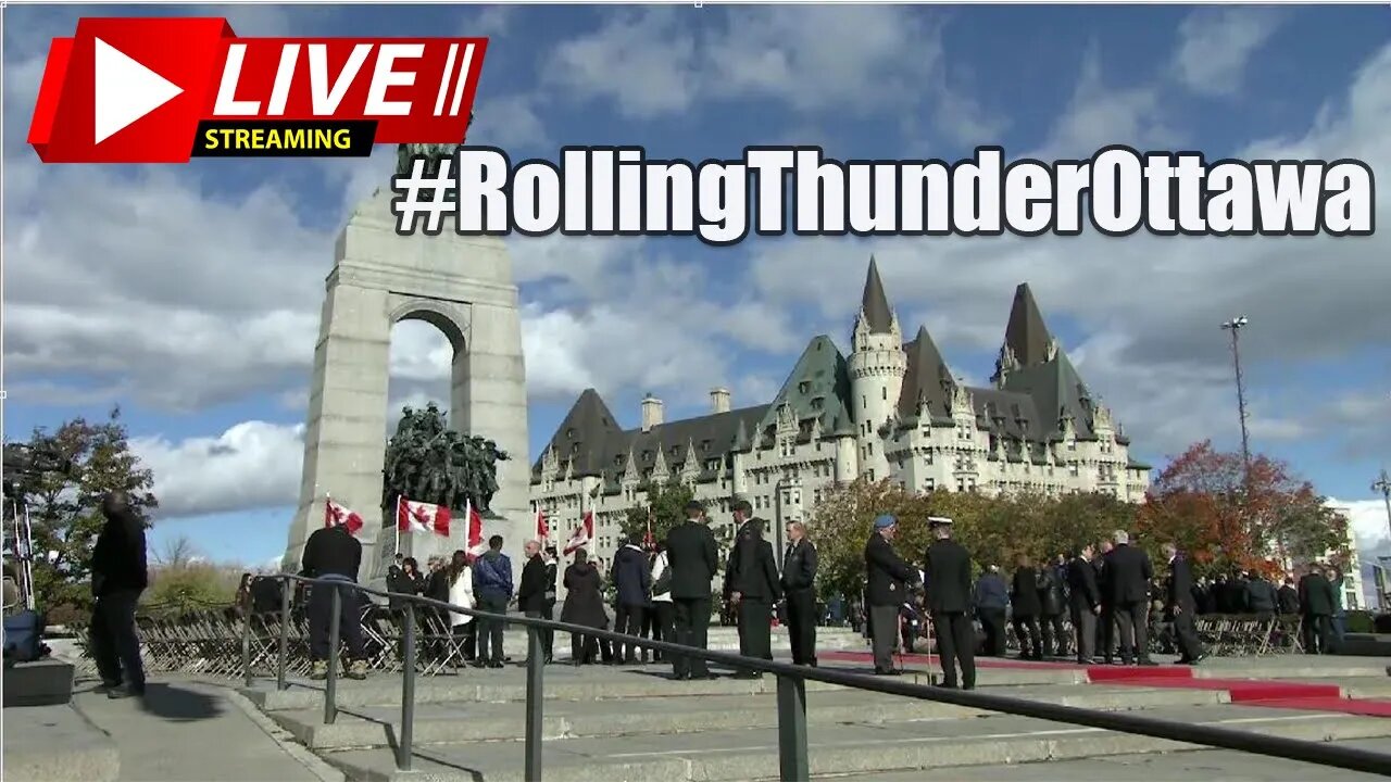 [LIVE] Rolling Thunder Ottawa 2022 - Day 2 | Veterans for Freedom at the War Memorial