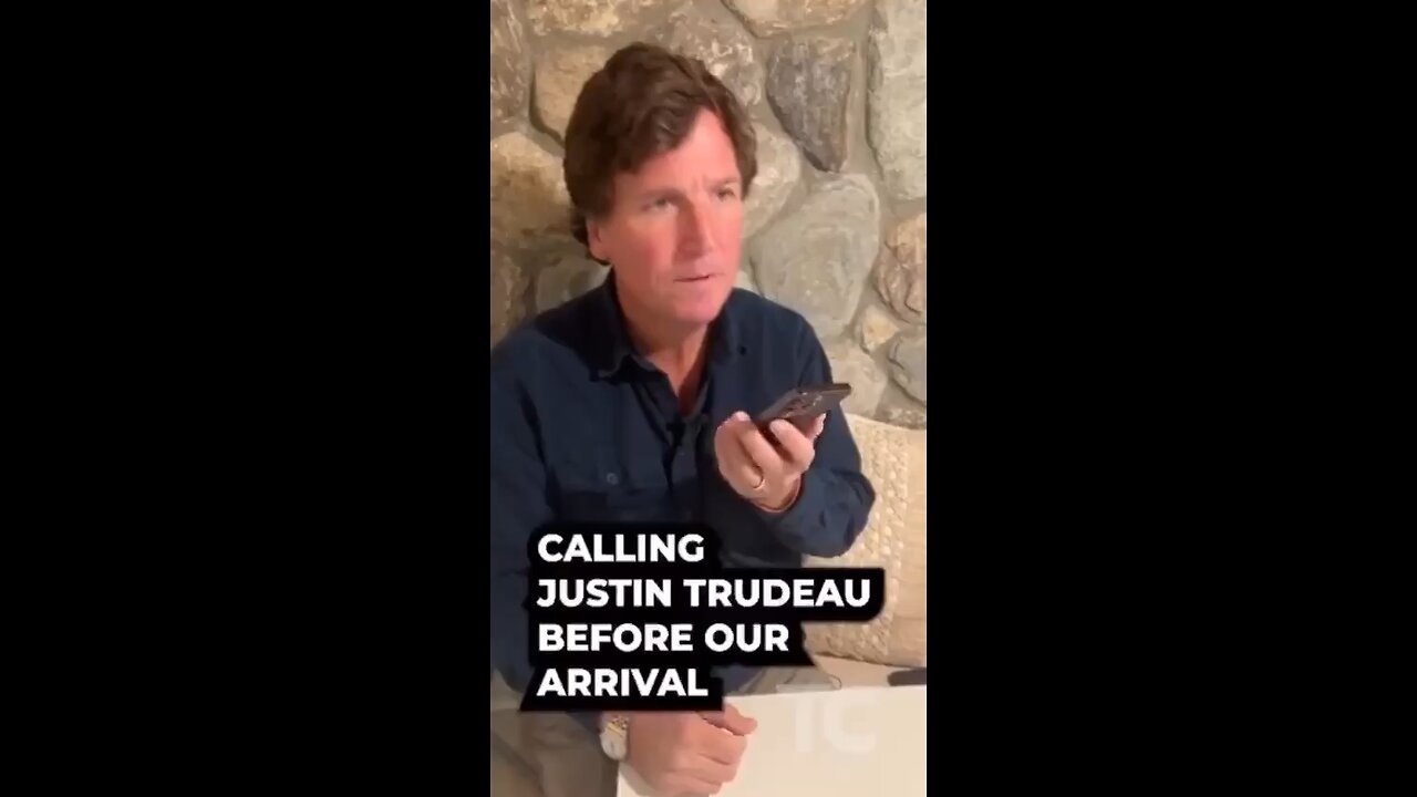 Tucker Carlson TROLLS Justin Trudeau