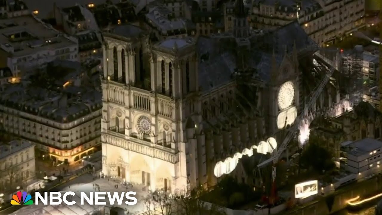 Notre Dame Cathedral reopens in Paris five years after fire