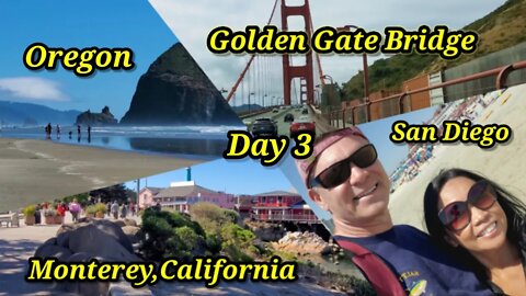 Road Trip from Oregon to California, 3rd stop Monterey- Day 3