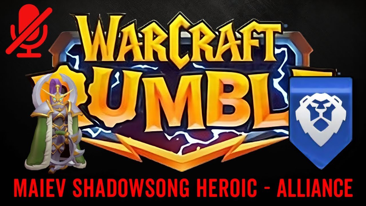 WarCraft Rumble - Maiev Shadowsong Heroic - Alliance