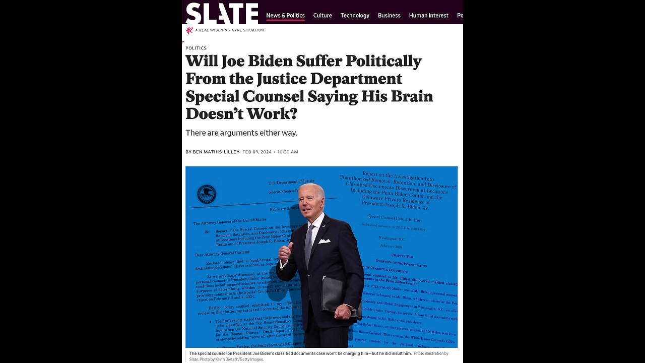 Media Defend Biden After Special Counsel Trashes His 'Poor Memory'