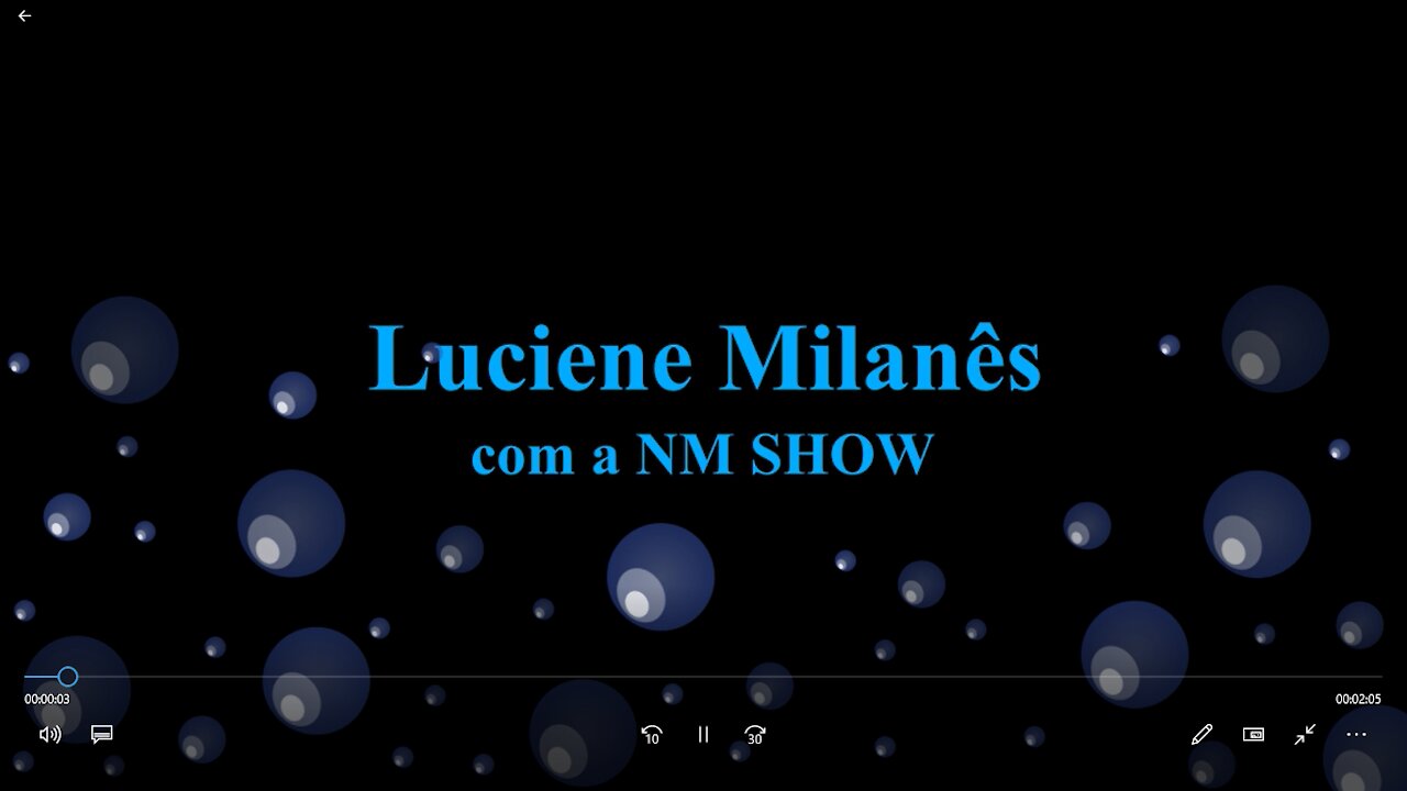 Participação de Luciene MIlanês com a banda NM SHOW