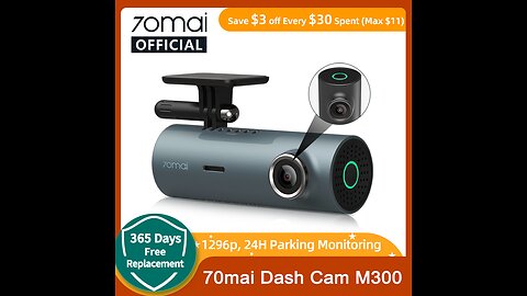 70mai Dash Cam M300