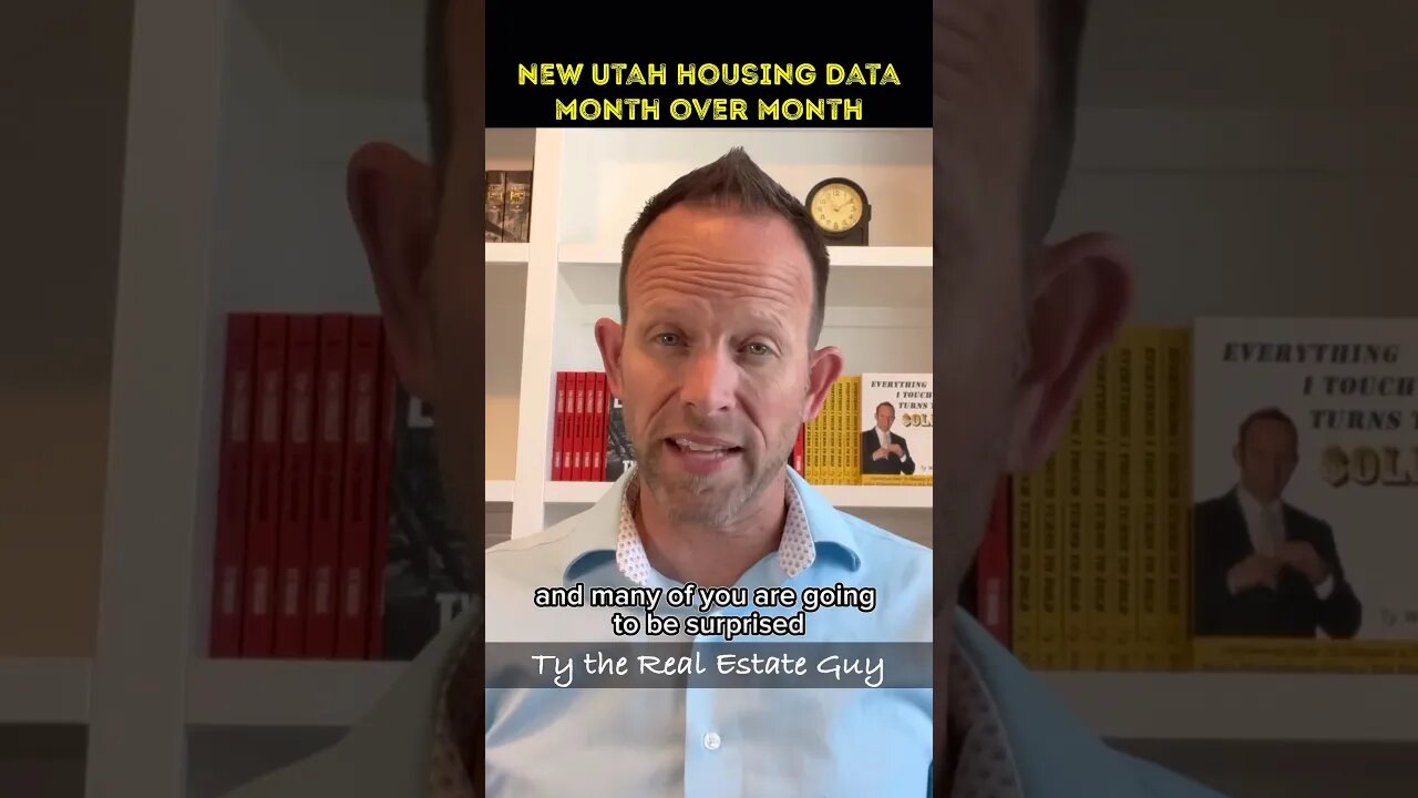 NEW REPORT: Utah Housing DATA 😳 SHOCKING Month over Month Statistics #utahrealestate