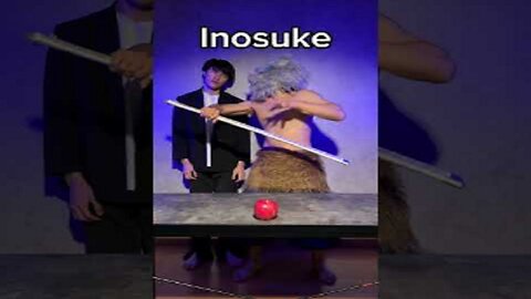 ISSEI funny video with Inosuke