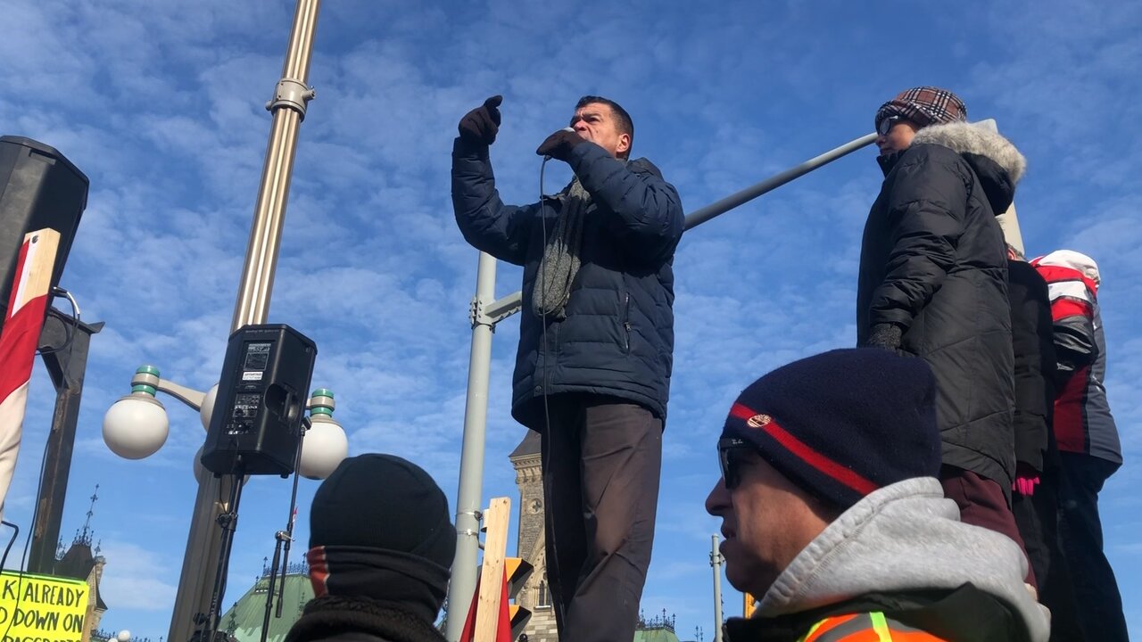 Dr. Paul Alexander speaks at Freedom Convoy 2022 Ottawa Day 3 1/2