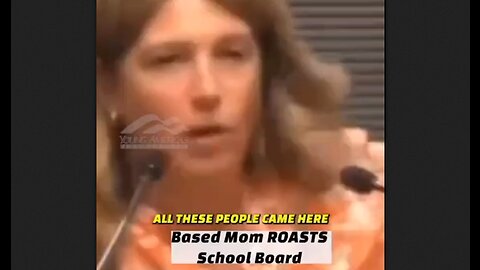 Based Mom Roasts School Board - HaloRock