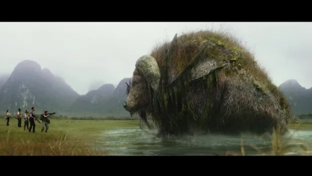 Giant animals | Buffalo | Birds | Mantis | Kong Skull Island (2017) Movie Clip Hd