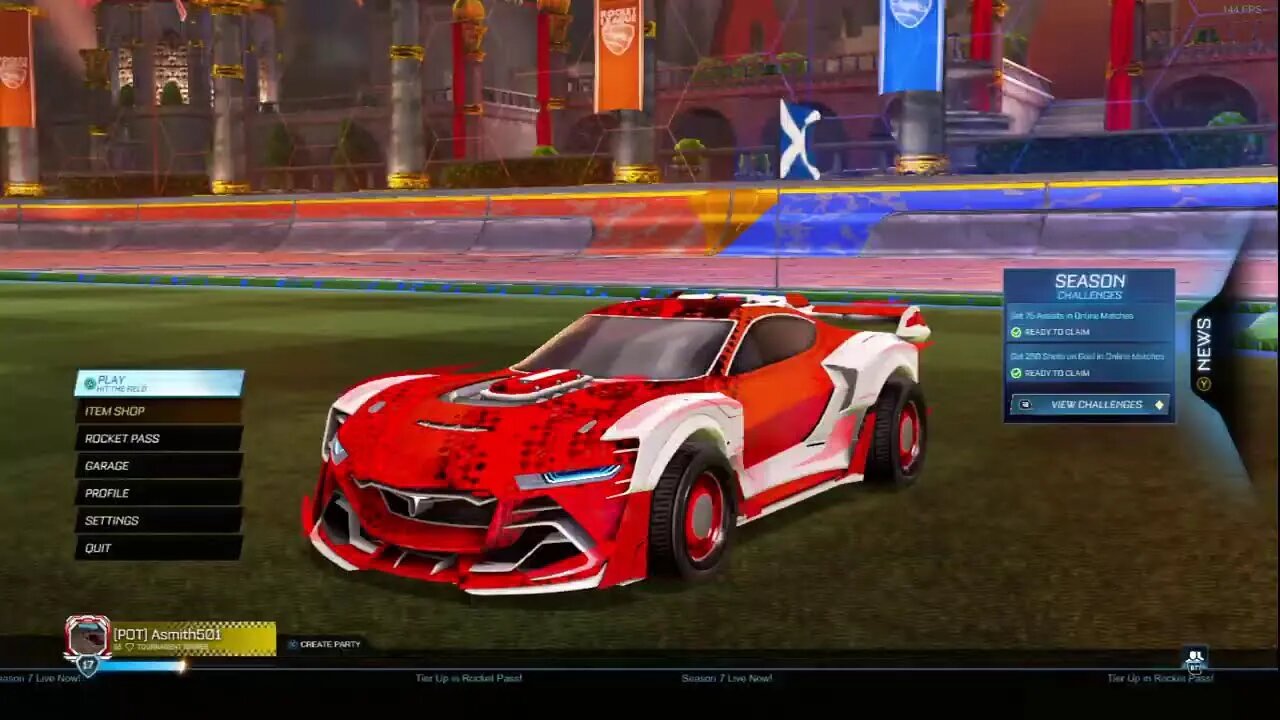 Rocket League Pucking Great