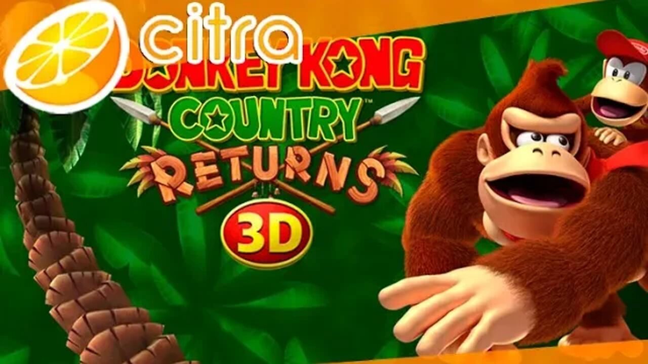 Donkey Kong Country Returns 3D - CITRA