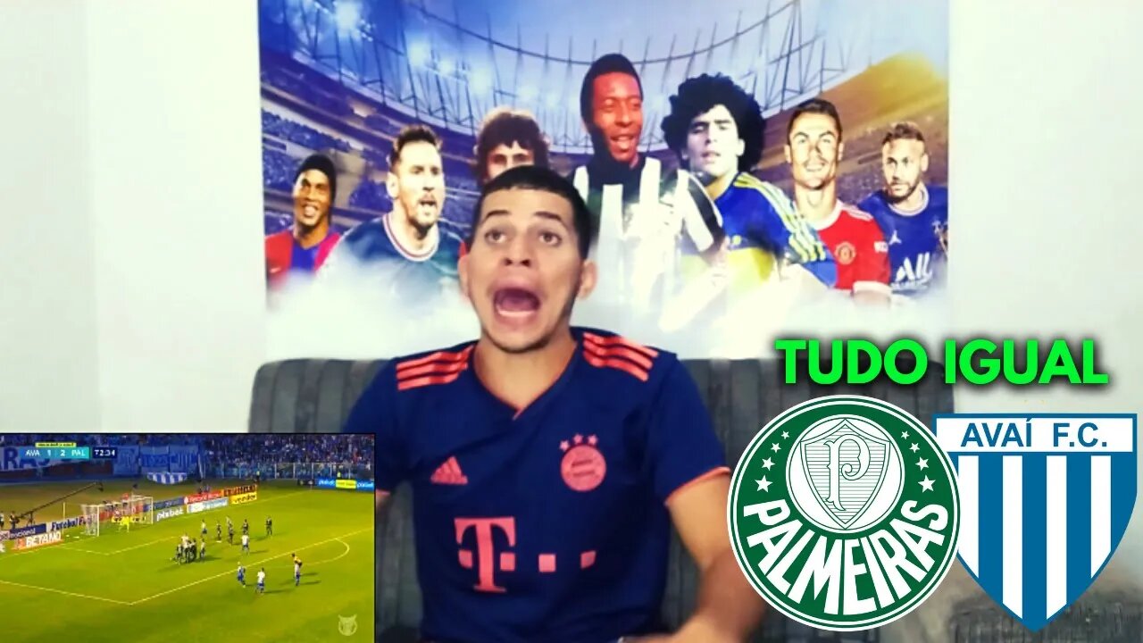 [REACT] REAÇÕES AVAÍ 2 X 2 PALMEIRAS | BRASILEIRÃO 2022