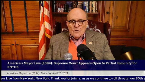 America's Mayor Live (E394): Supreme Court Appears Open to Partial Immunity for POTUS