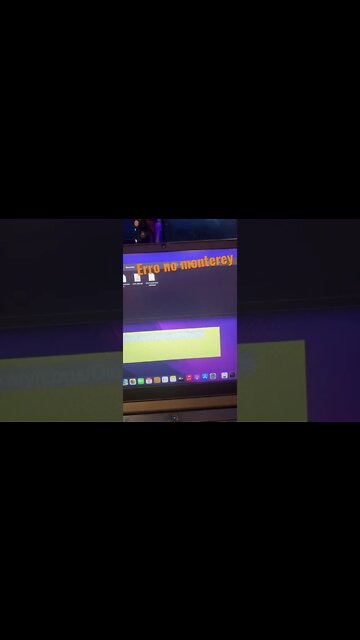 FIX ERRO HACKINTOSH: VOCE DESLIGOU SEU COMPUTDOR DEVIDO A UM PROBLEMA NO MONTEREY