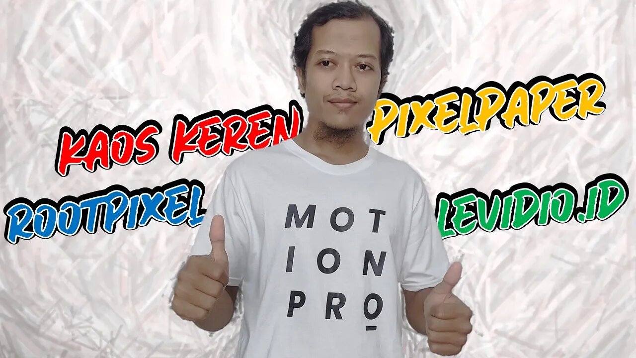 Giveaway Kaos dari Pixelpaper, Levidio.id