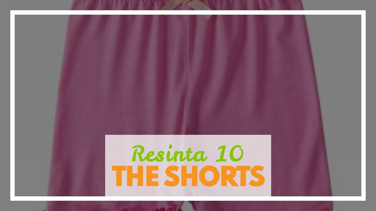 Resinta 10 Pack Dance Shorts Girls Bike Short Breathable and Safety 10 Color