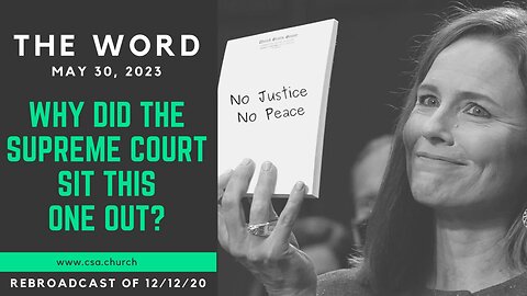 The Word: May 30, 2023