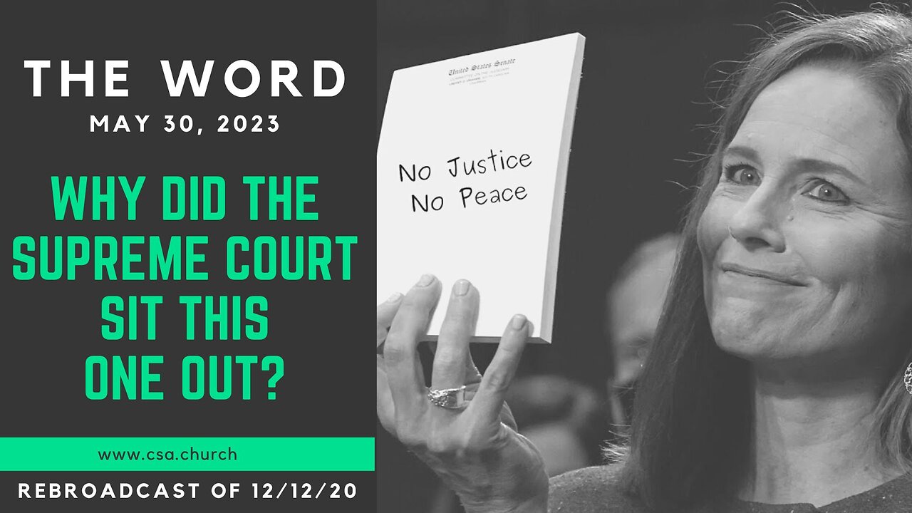 The Word: May 30, 2023