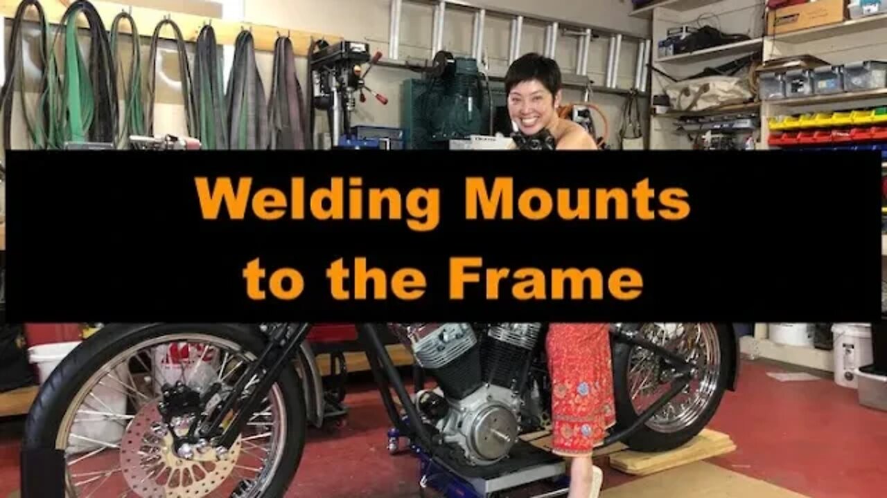 Welding Mounts to the Hardtail Frame (Build Part 22)