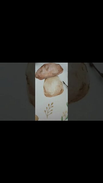 mushroom painting #shorts #artistshorts #shrooms #painting