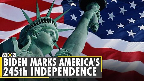 BIDEN MARKS AMERICA'S 245th INDEPENDENCE